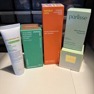 Purlisse, Neogen, Byroe, Innisfree & Goldfaden MD Skincare Bundle